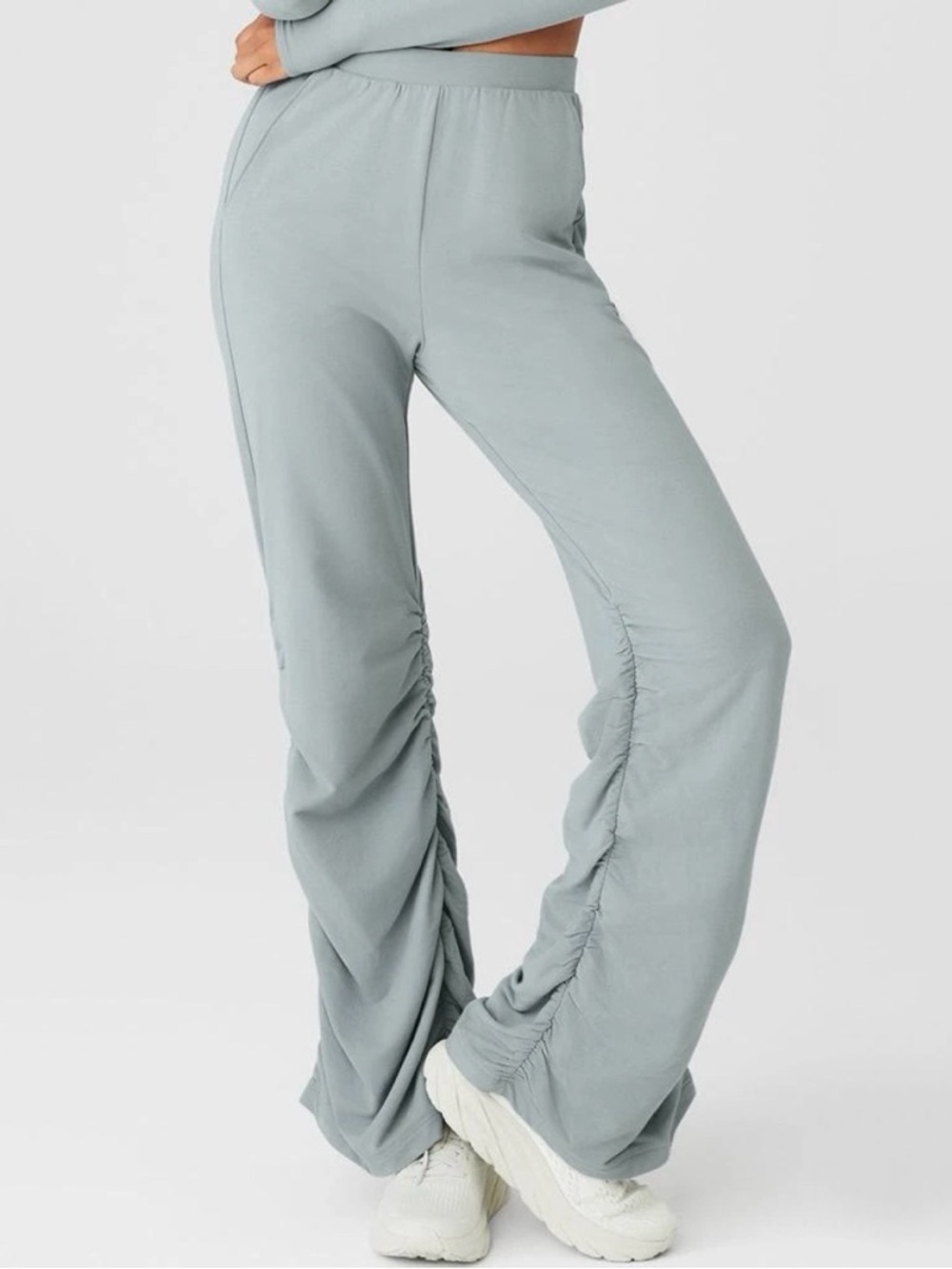 ALO Yoga Ruched Soft Sculpt Pant in Cosmic Grey